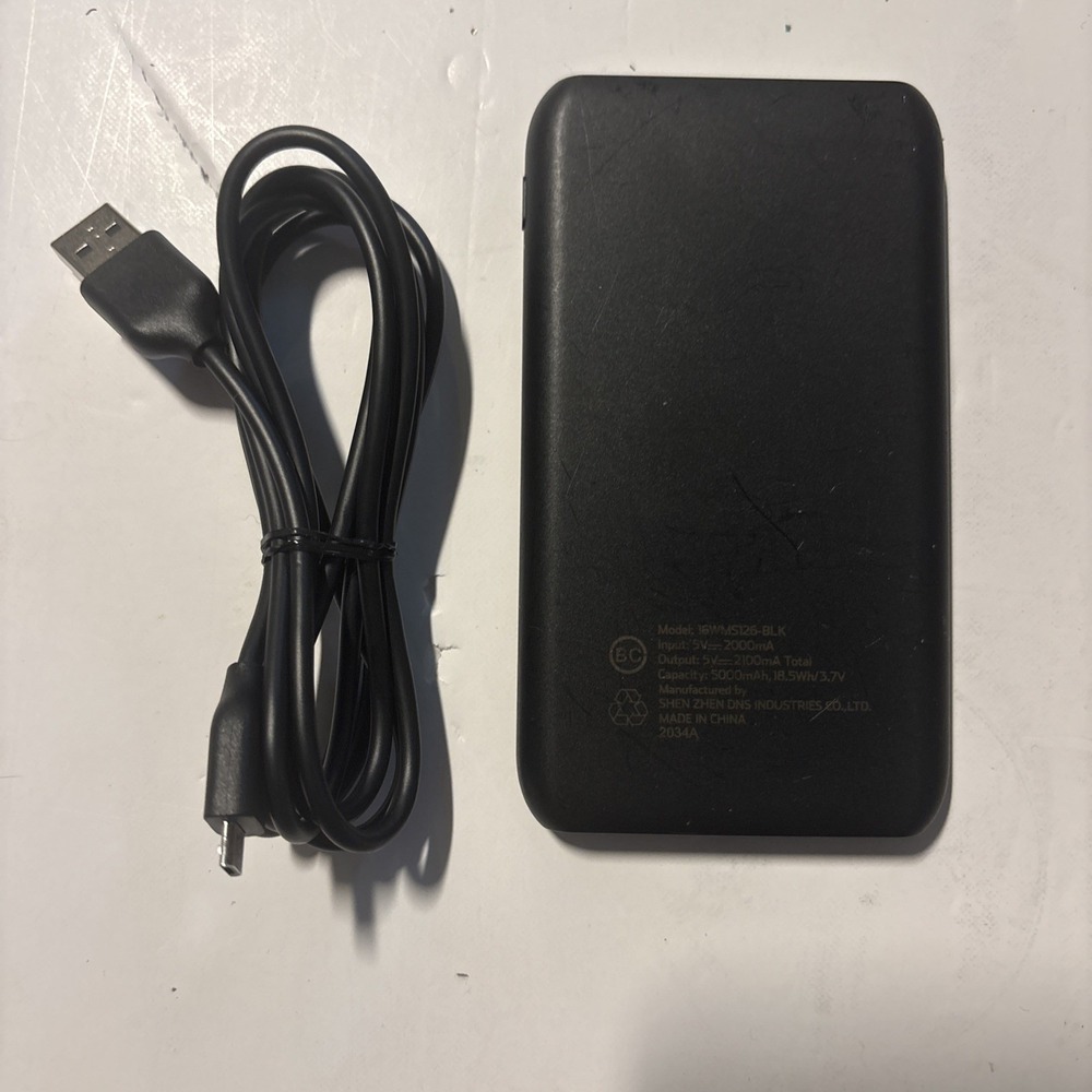 Shen Zhen DNS - Battery Pack Ultra Slim - Model 16WMS137, 2500mAh Used Tested